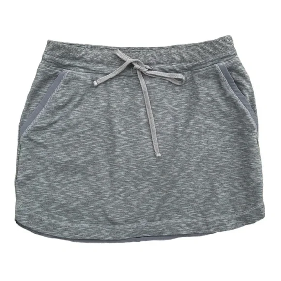 EUC Athleta Techie Terry Drawstring Skirt with Pockets Size L - Picture 2 of 4